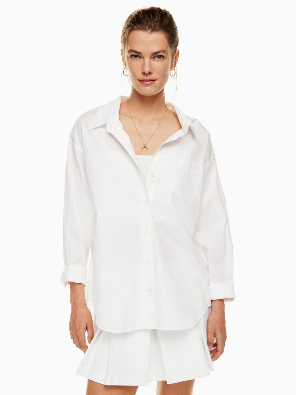 Wilfred free RELAXED POPLIN SHIRT white 106778